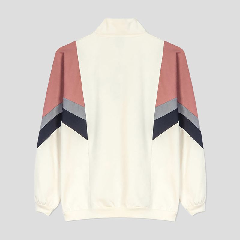 Felpa Kaotiko Nashville donna avorio / burg / navy / blu palido 4