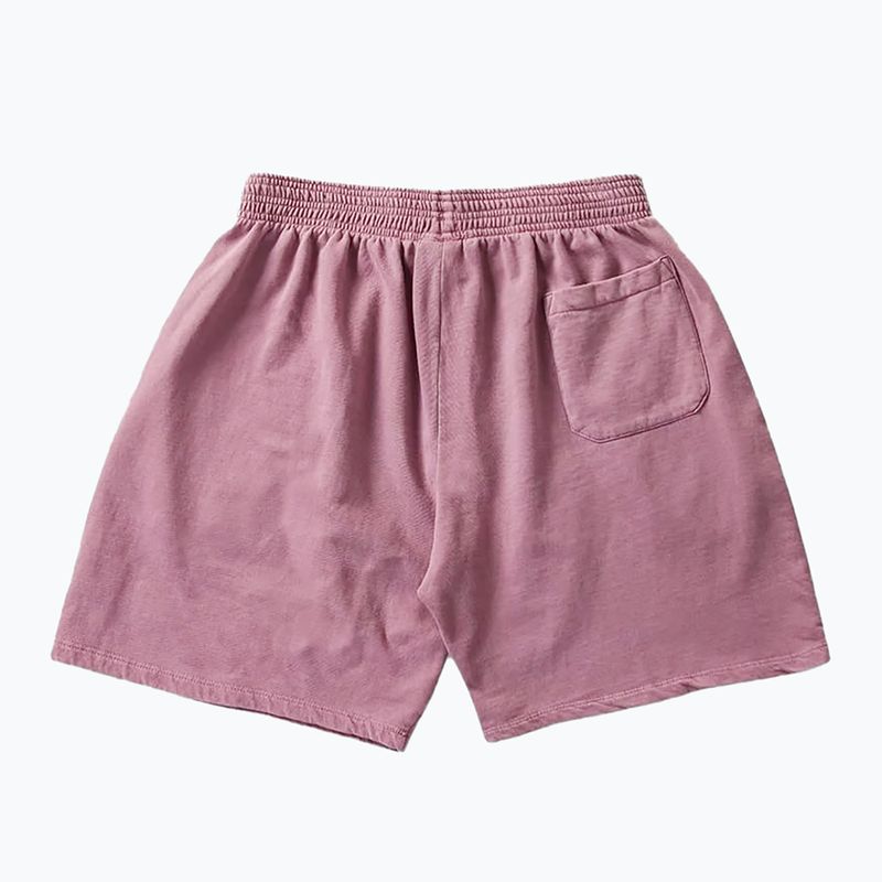 Pantaloncini da uomo Kaotiko Washed Daylen bordeaux 4