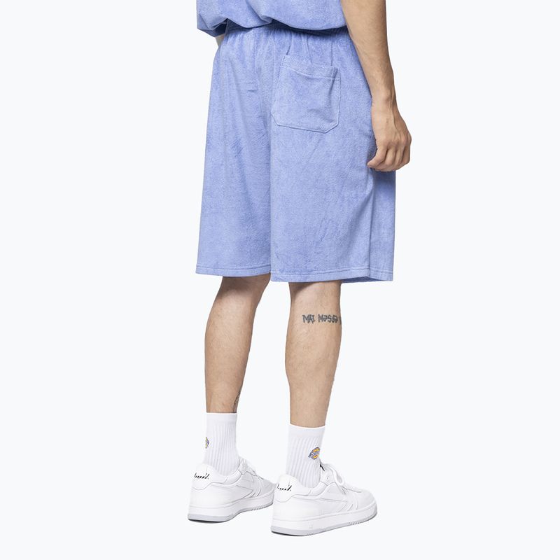 Pantaloncini da uomo Kaotiko Bermuda Towel azzurro cielo 2