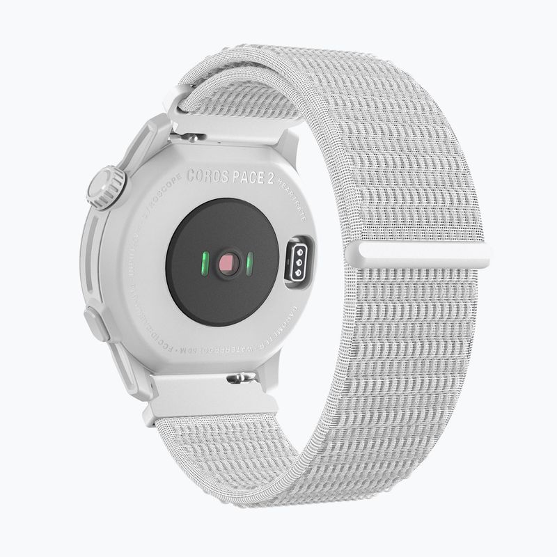 Orologio COROS PACE 2 Premium GPS Nylon Band bianco WPACE2 4