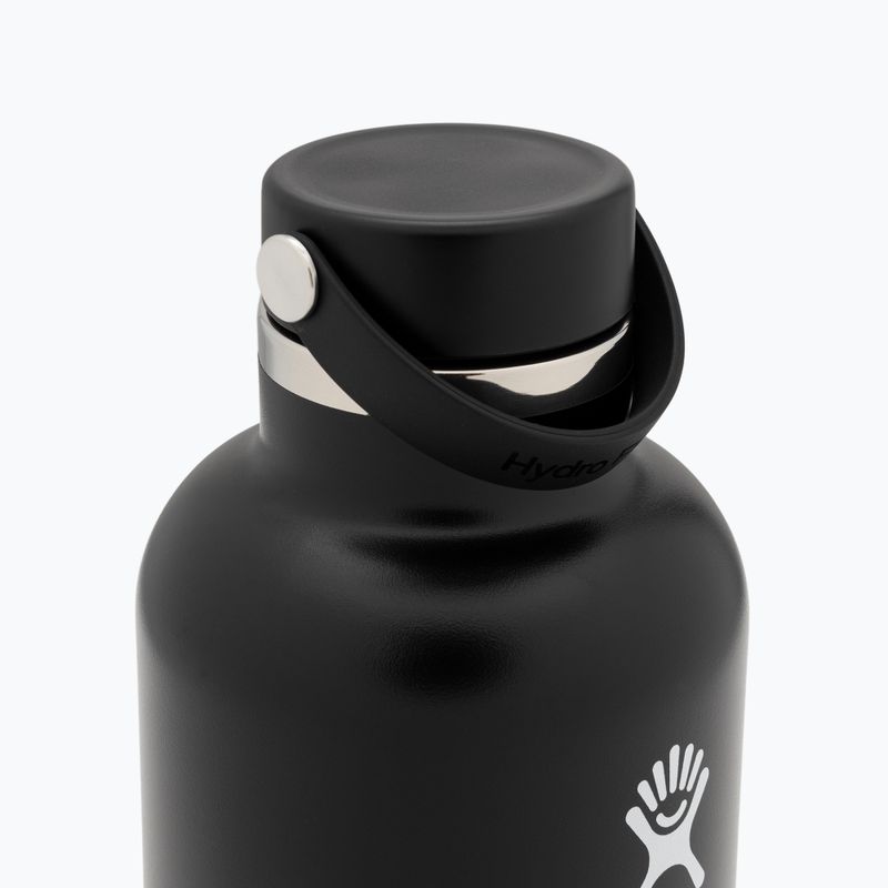 Hydro Flask Wide Flex Cap 64 Oz 1892 ml bottiglia da viaggio nera 2