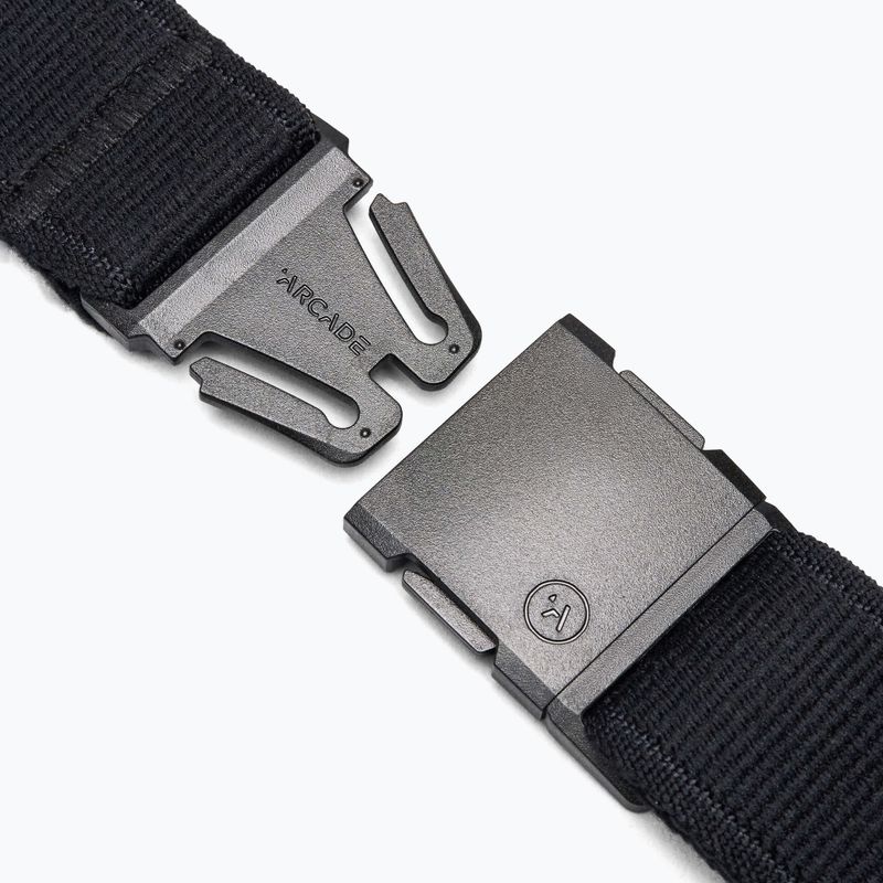 Cintura per pantaloni Arcade Atlas Long nera 3