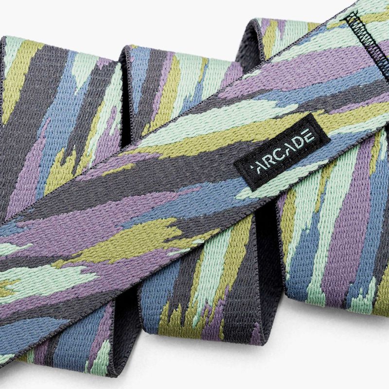 Arcade Brushstroke cintura pantaloni menta 4