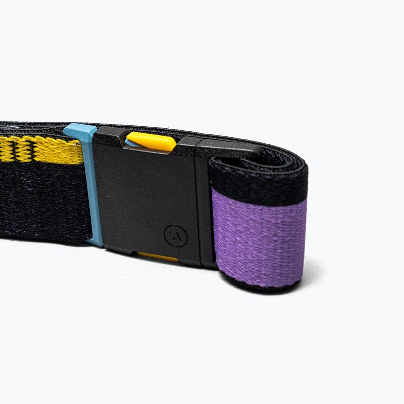 Cintura per pantaloni Arcade Sierra Slim in tinta acida/viola 3