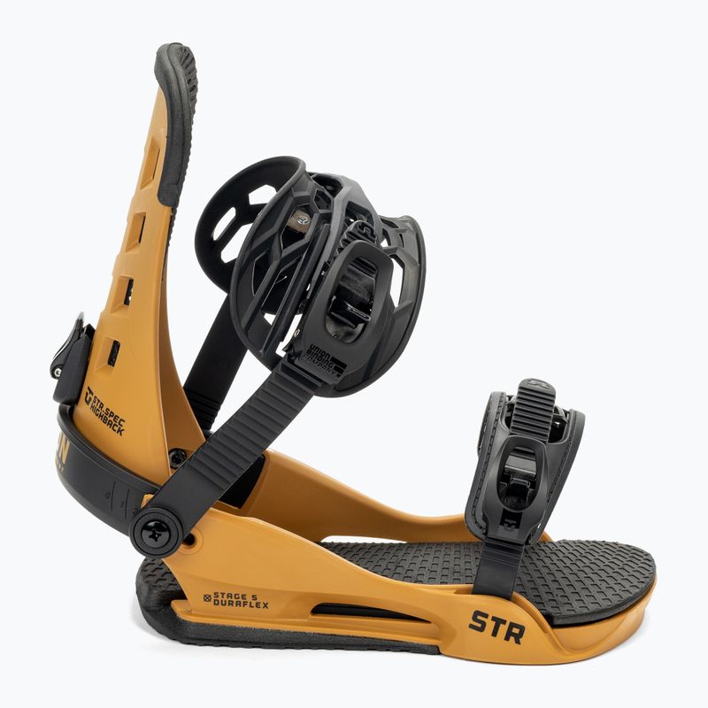 Attacchi da snowboard Union STR mustard da uomo 2
