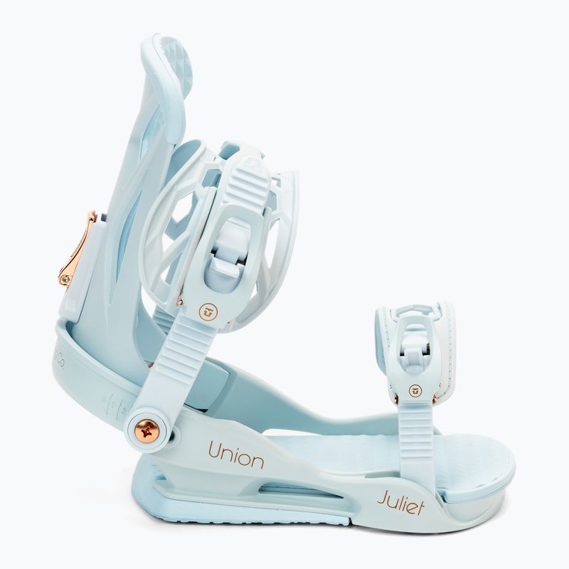 Attacchi da snowboard da donna Union Juliet blu polvere 2