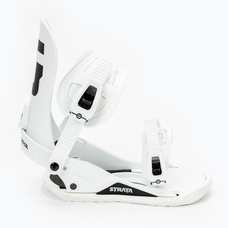 Attacchi da snowboard da uomo Union Strata (Team HB) bianco 2