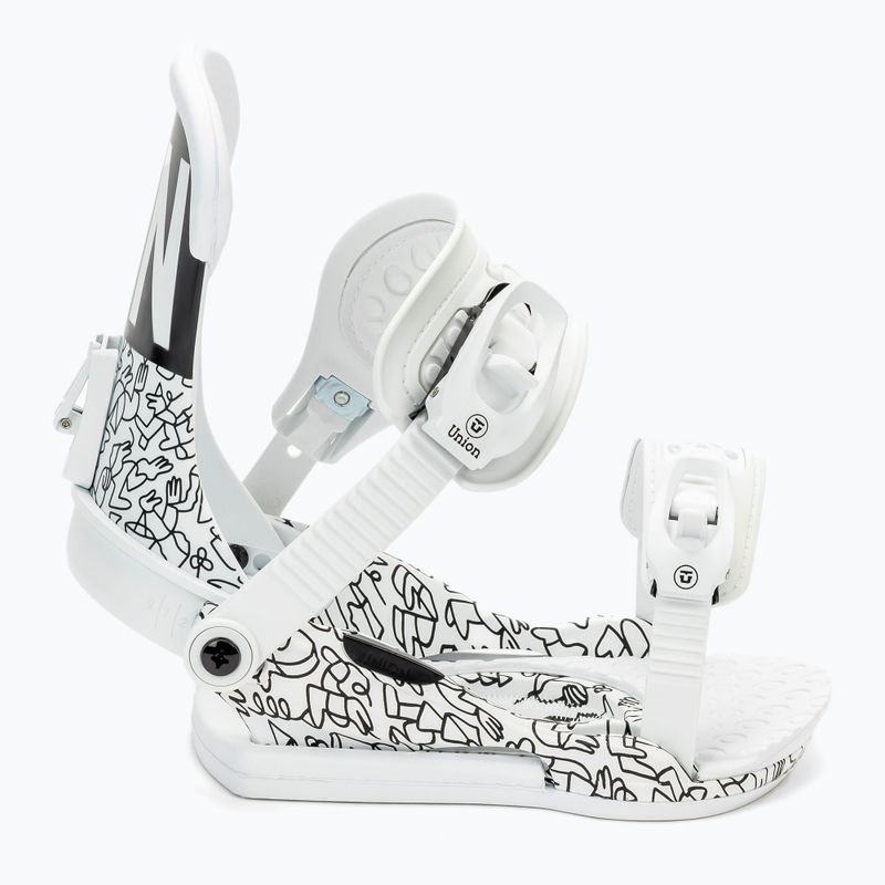 Attacchi da snowboard da donna Union Milan white/lucas b. 2