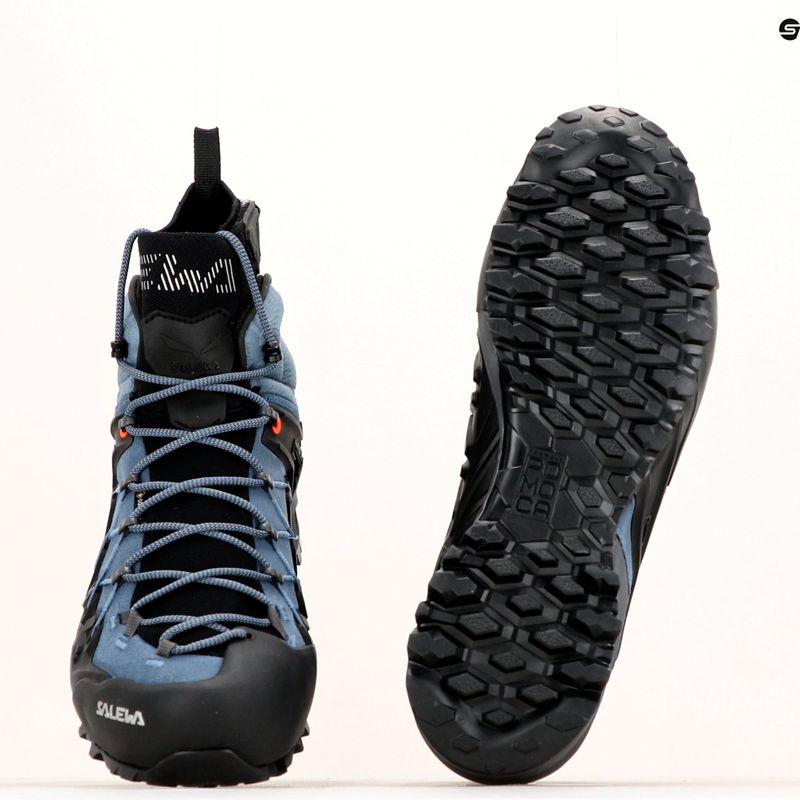 Salewa Wildfire Edge Mid GTX scarpa da avvicinamento da uomo blu java/onyx 13