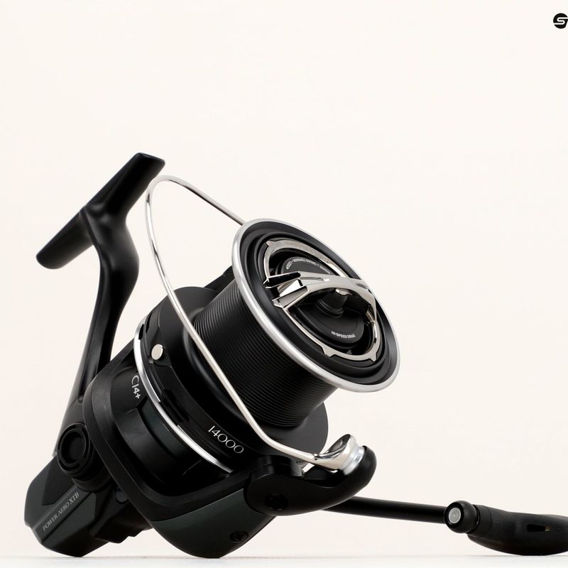 Mulinello da pesca per carpe Shimano Power Aero XTB nero 5