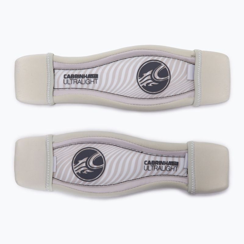 Cabrinha Ultralight kiteboard straps 2 pezzi grigio K1BAULSTS002XXX