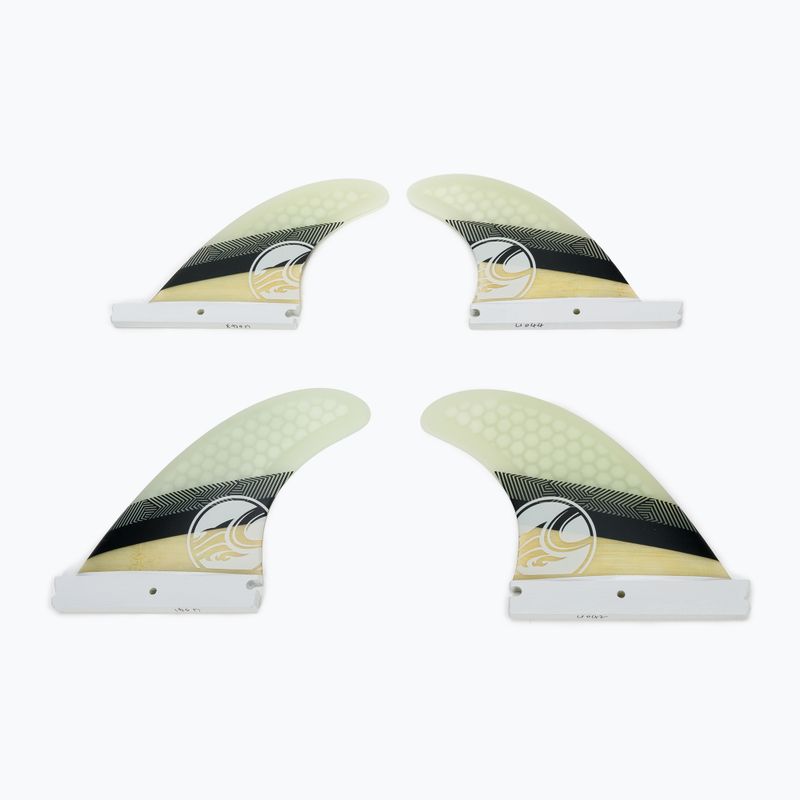 Pinne per kiteboard Cabrinha Surf Quad (4 pezzi) K1PDQADFNSTDXXX