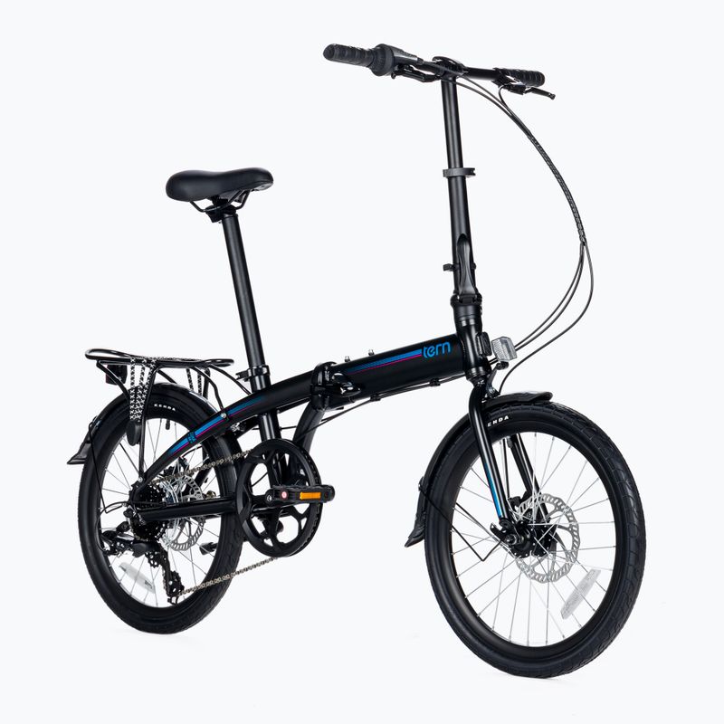 Bicicletta da città pieghevole Tern Link B8 nero 2