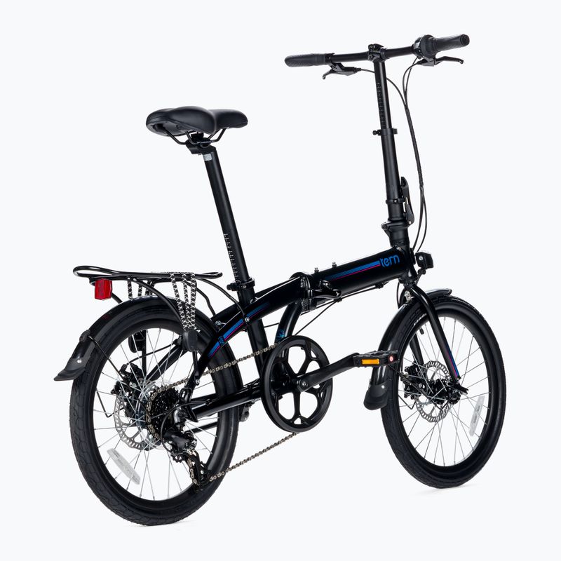 Bicicletta da città pieghevole Tern Link B8 nero 3