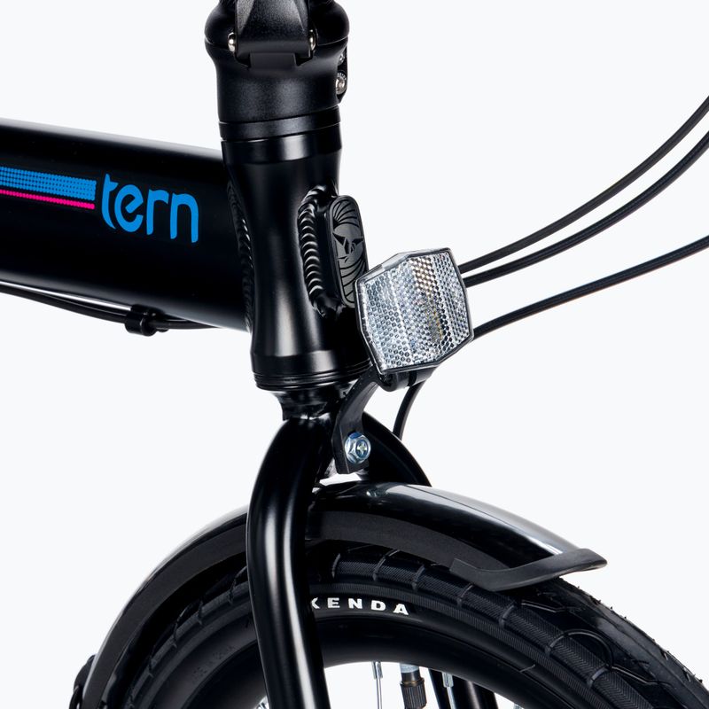 Bicicletta da città pieghevole Tern Link B8 nero 6
