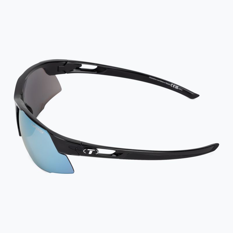 Occhiali da sole Tifosi Centus nero lucido/blu fumé 4