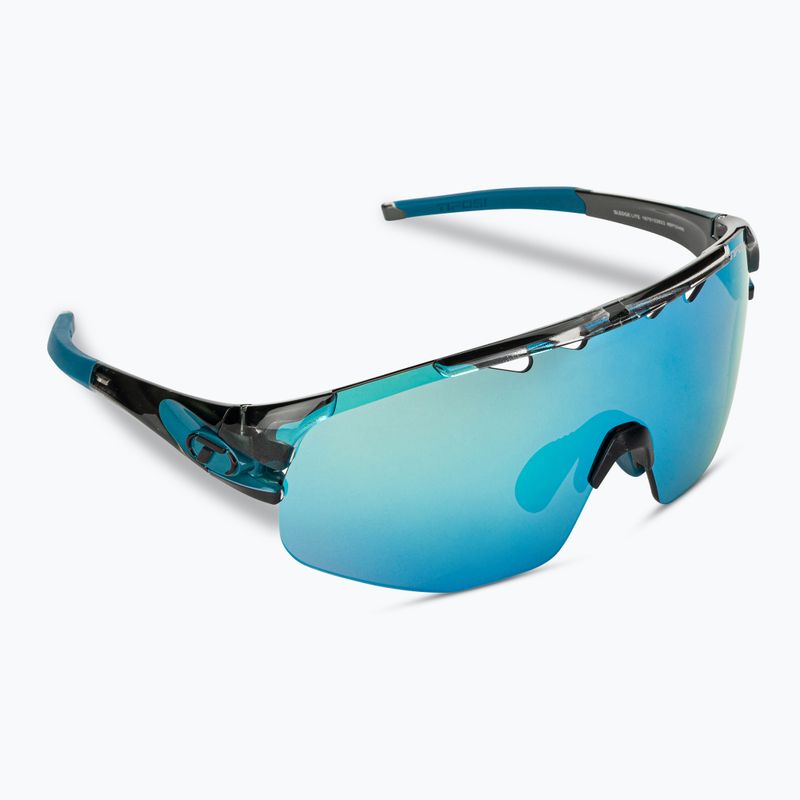 Occhiali da sole Tifosi Sledge Lite crystal smoke/clarion blue/ac red/clear 2