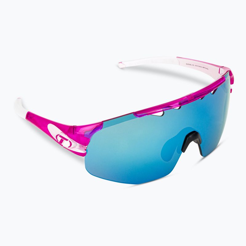 Occhiali da sole Tifosi Sledge Lite crystal pink/clarion blue/ac red/clear 2