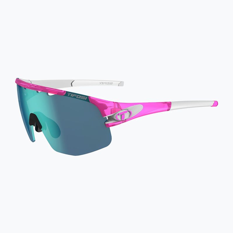 Occhiali da sole Tifosi Sledge Lite crystal pink/clarion blue/ac red/clear 7