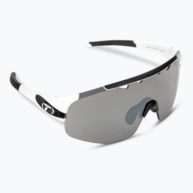 Occhiali da sole Tifosi Sledge Lite bianco opaco/fumo/ac rosso/chiaro 2