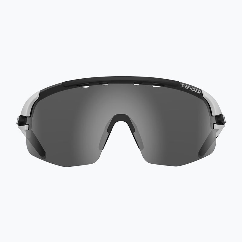 Occhiali da sole Tifosi Sledge Lite bianco opaco/fumo/ac rosso/chiaro 8