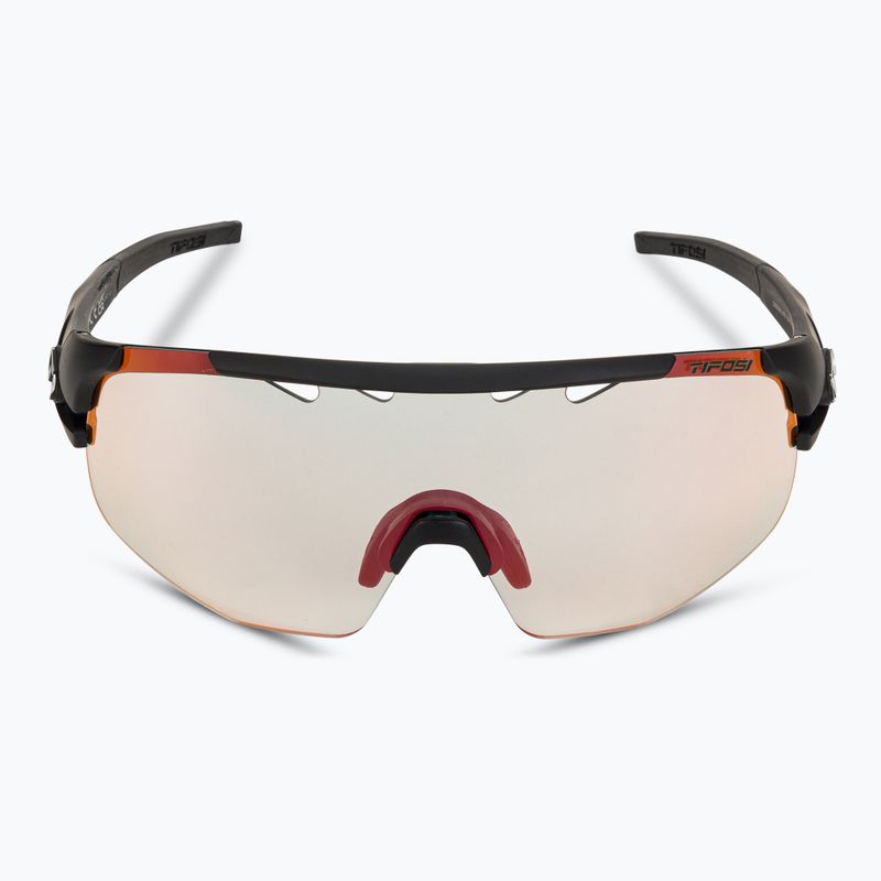 Occhiali da sole fotocromatici Tifosi Sledge Lite Fototec nero opaco/rosso carbone 3
