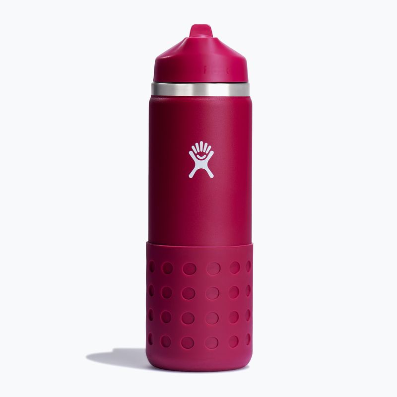 Hydro Flask Coperchio con cannuccia a bocca larga e stivale 590 ml bottiglia termica snapper 2