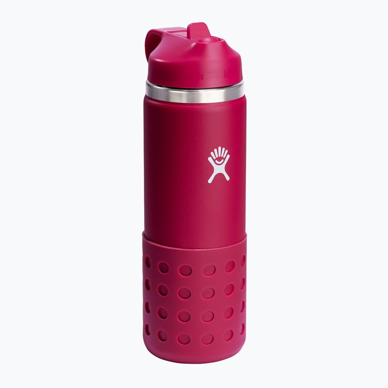 Hydro Flask Coperchio con cannuccia a bocca larga e stivale 590 ml bottiglia termica snapper 3