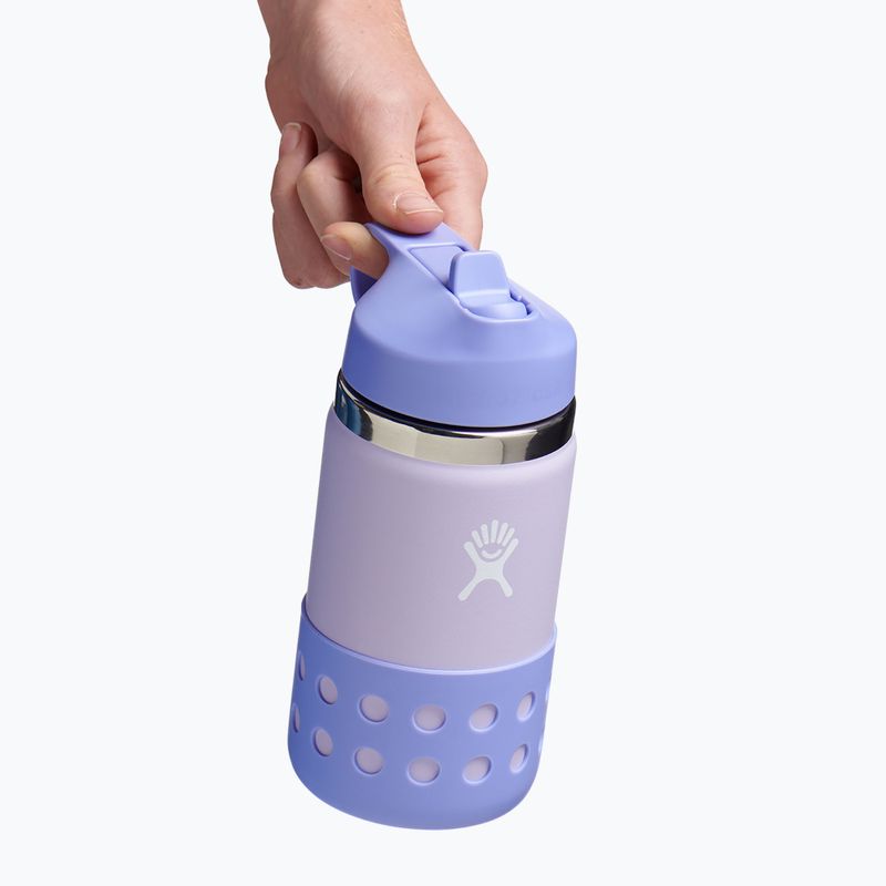 Hydro Flask Coperchio con cannuccia a bocca larga e stivale 355 ml bottiglia termica glicine 3