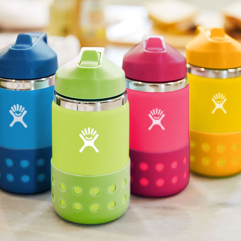 Hydro Flask Coperchio con cannuccia a bocca larga e stivale 355 ml bottiglia termica glicine 4
