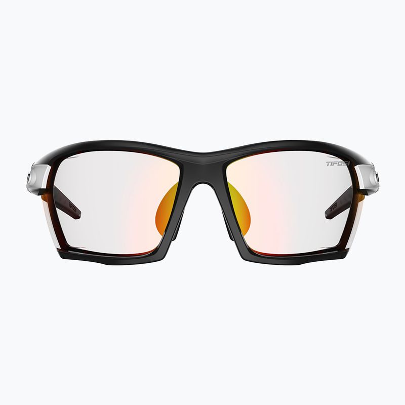Occhiali da sole fotocromatici Tifosi Kilo Fototec nero/bianco/rosso cario 2