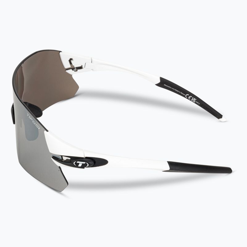 Occhiali da sole Tifosi Rail bianco nero/fumo/ac rosso/chiaro 5