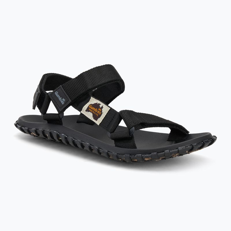 Gumbies Scrambler sandali neri