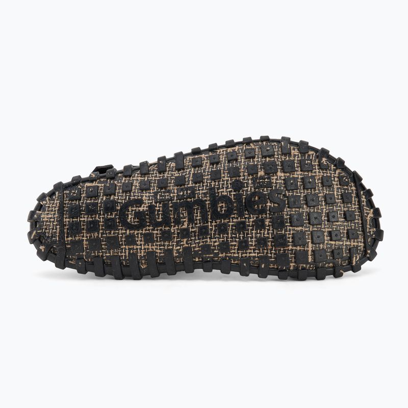 Gumbies Scrambler sandali neri 4