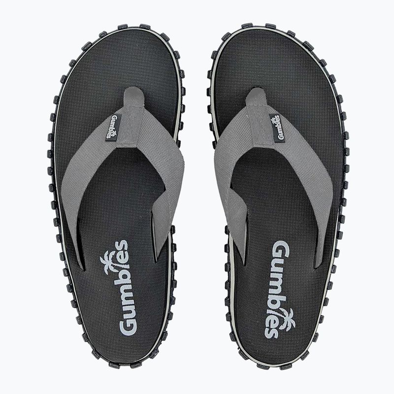 Infradito Gumbies Duckbill GU-FFDUC039 black/grey 4