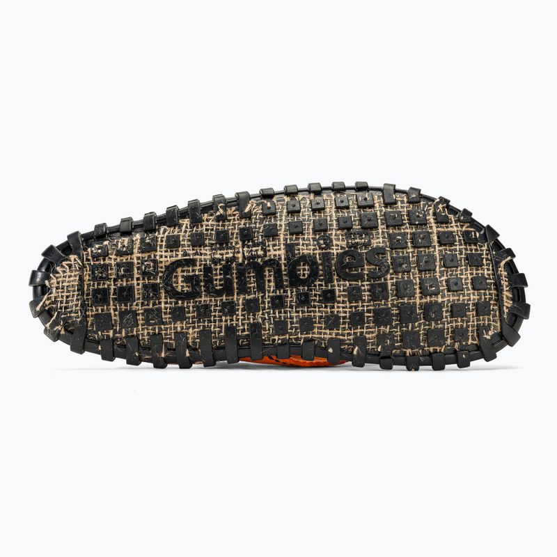 Infradito Gumbies Islander arancione ibiscus 4