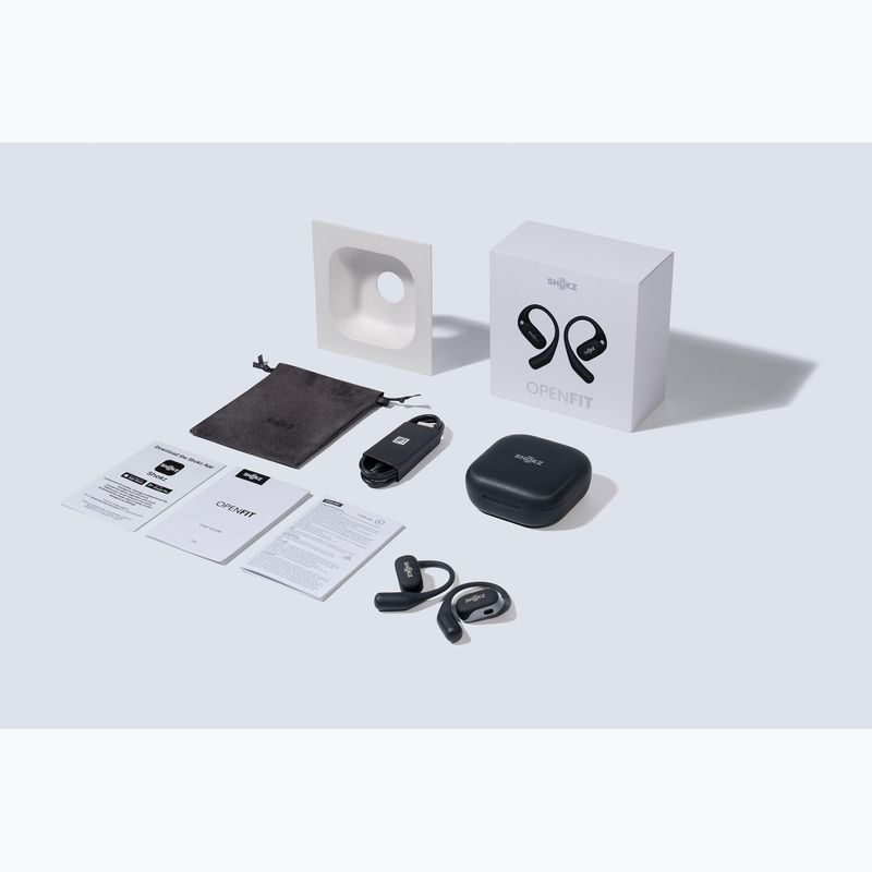 Cuffie wireless Shokz OpenFit nero 15
