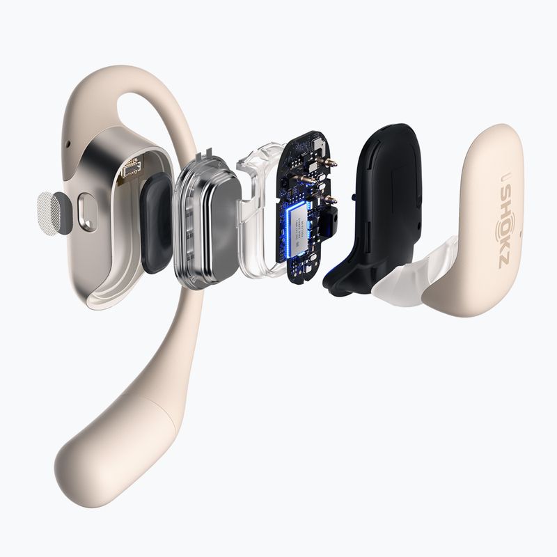 Cuffie wireless Shokz OpenFit beige 9