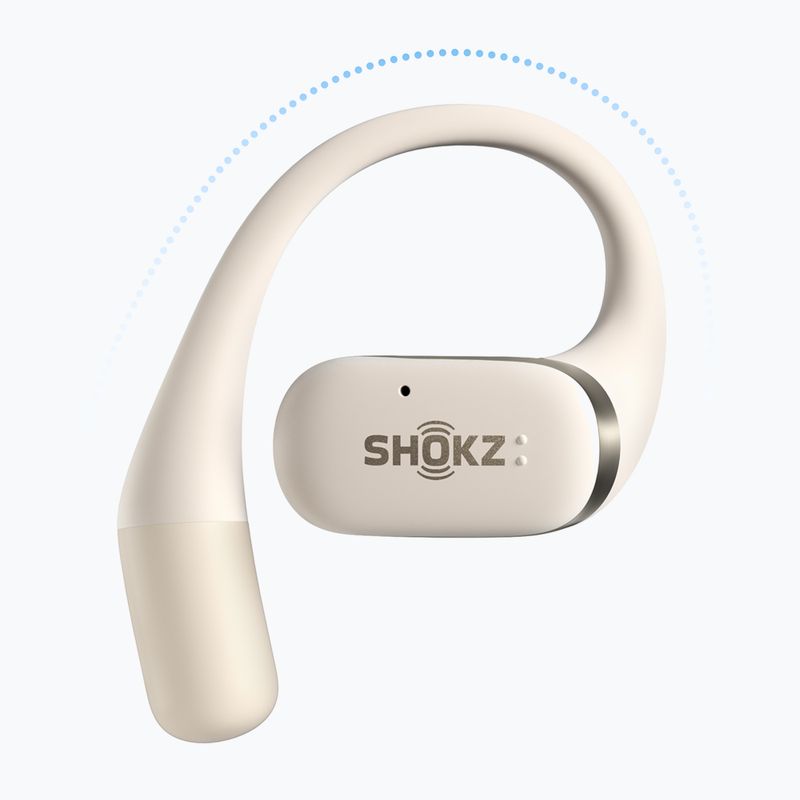 Cuffie wireless Shokz OpenFit beige 11