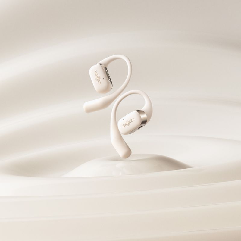 Cuffie wireless Shokz OpenFit beige 18