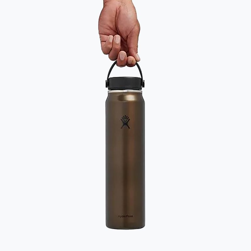 Hydro Flask Lightweight Wide Flex Cap B 40 Oz 1182 ml bottiglia da viaggio in ossidiana 3