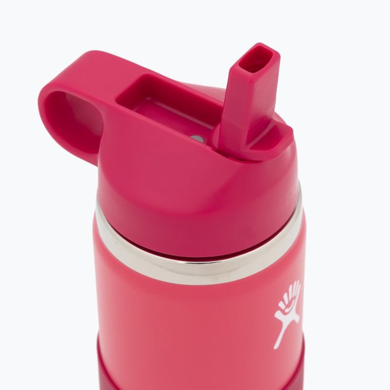 Coperchio a cannuccia a bocca larga Hydro Flask Termico e Stivale 2024 355 ml peonia 4
