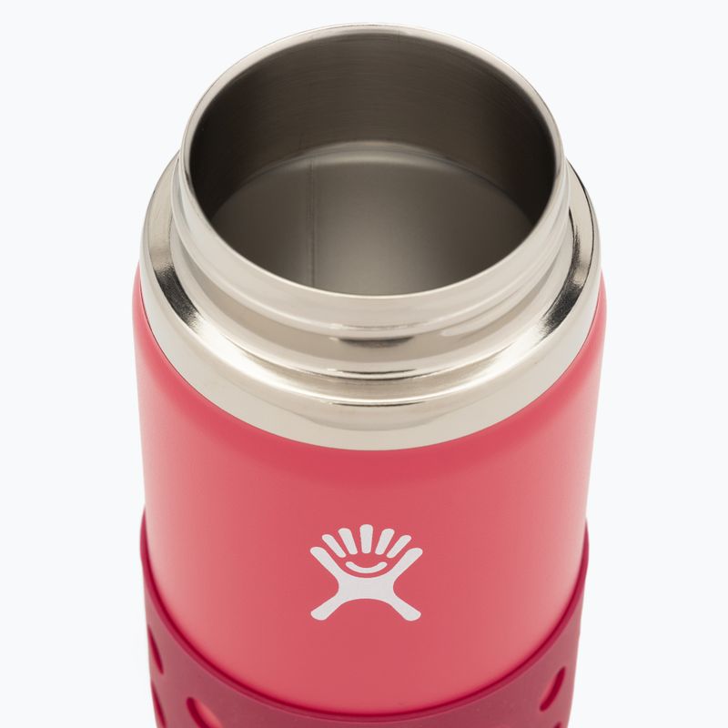 Coperchio a cannuccia a bocca larga Hydro Flask Termico e Stivale 2024 355 ml peonia 5