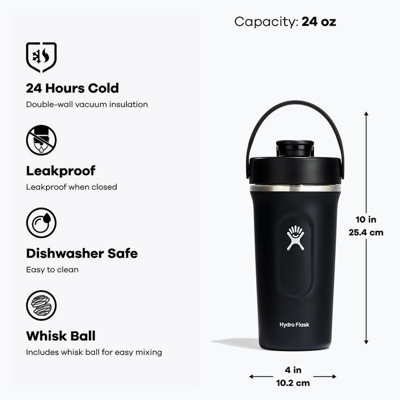 Shaker isolato Hydro Flask 710 ml agave 5