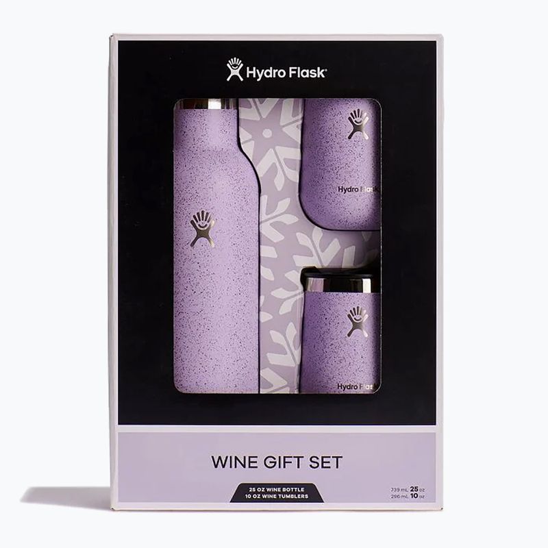 Set regalo vino Hydro Flask pixie/black speckle 5