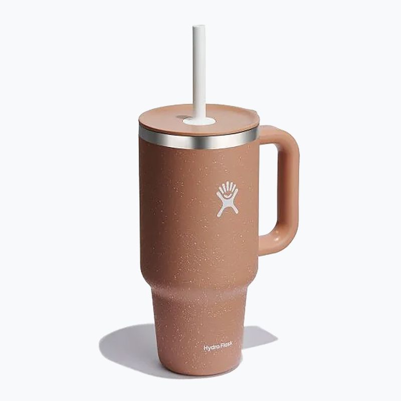 Hydro Flask All Around Travel Tumbler Tazza termica neutra color sabbia 2