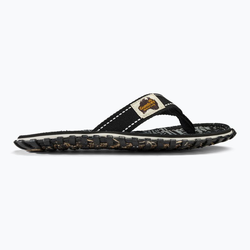 Gumbies Islander infradito nero notte 2