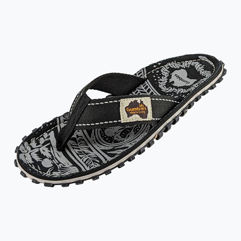 Gumbies Islander infradito nero notte 9