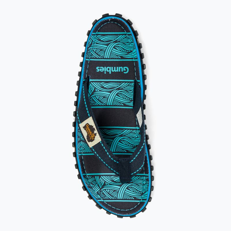 Gumbies Islander infradito onde marine 5