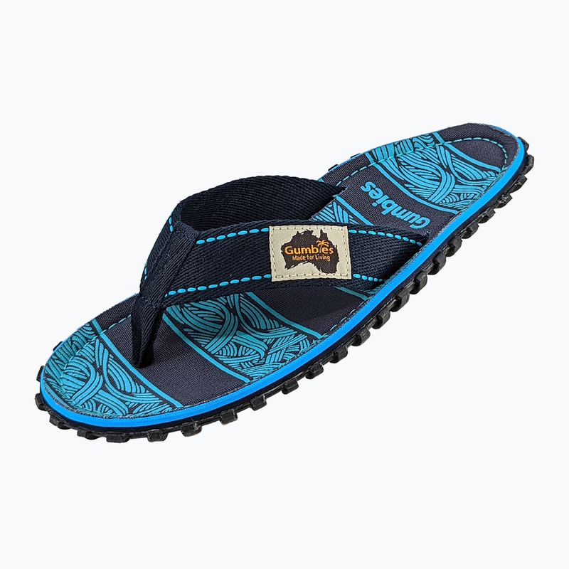 Gumbies Islander infradito onde marine 9